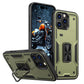 Anti-Dust Matte Anti-Fall Heavy Duty Protection Shockproof Phone Case With Kickstand for iPhone 16ProMax 16 15 14 13 12 11 XR Bumper Hard Full Cover