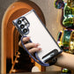 Electroplated Four Corners Anti-fall Transparent Hard PC Phone Case With Rhinestone Wristband For Samsung A55 A54 A53 A35 A34 A25 A15 , Full Cover with Camera Protector