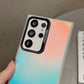 For Samsung A16 A14 A24 A34 A35 A52 A53 A54 A55 A73 A72 Phone Case, Luxury Laser Gradient Color Acrylic Slim, Full Camera Protection Non-Yellowing Hard Cover