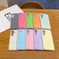 Luxury Lovely Liquid Silicone Jelly style Precision Len Protection Phone Case For Samsung S25Ultra S24FE S25 S24 S23, Soft Skin Feel Shockproof Soft Cover With Microfiber Lining