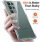Anti-Falling Soft TPU Case For Samsung S25 S24 S23 S22 S21 S20 FE Plus Ultra Clear Transparent Protector Cover