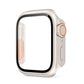 PC Firm Cover for Apple Watch Case 45mm 41mm 44mm 40mm 42mm 38mm Glass Appearance Upgrade ultra iWatch Series 9 8 7 SE SE2 6 5 4