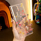 Clear Phone Case Compatible for Samsung S25 S25Plus S25Ultra S24 S24FE S24Plus S24Ultra With Flowers, Shockproof Glitter Plating Floral Design Hard Back Cover Phone Case