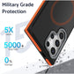 For Samsung S25Ultra S25 S24 S23FE A15 A14 A25 A24 A34 A35 A54 A55 Strong Magnetic Phone Case, Metal Camera Protection, Elegant Matte Case Shockproof Bumper Hard Full Cover