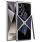 For Samsung S25Ultra S24Ultra S23Ultra Case, Leather Electroplate Cool Slim, Luxury Elegant Phone Case Camera Protection Shockproof Cover