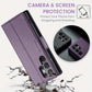 For Samsung Galaxy S24FE S24Ultra S24 S23 S22 S21 FE Plus Ultra Phone Case, Wallet Case For Women Men With RFID Blocking, Durable Faux Leather Kickstand Magnetic Clasp Shockproof Phone Case