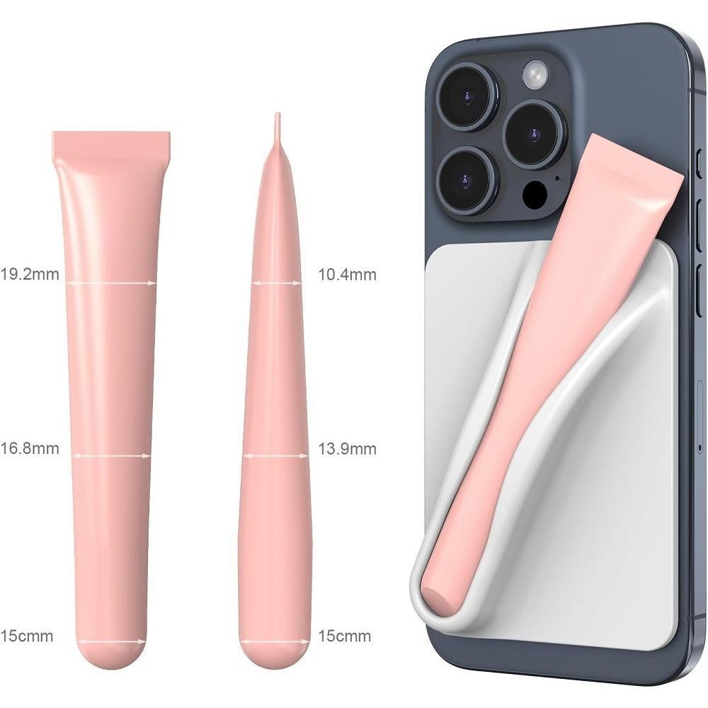 Adhesive Easy to Carry Lipstick Holder Case For iPhone 16 15 14 13 12 11 For Samsung S25 S24 S23 Ultra Phone Accessories