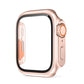 PC Firm Cover for Apple Watch Case 45mm 41mm 44mm 40mm 42mm 38mm Glass Appearance Upgrade ultra iWatch Series 9 8 7 SE SE2 6 5 4
