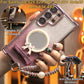 Gradient Plating Four Corners Bowknot Mirror Thin Kickstand Case with Pearl Diamond Wristband for Samsung S25Ultra S25 S24 S23 S22 S21 Note20 A53 A54 A55 Hard Acrylic Bumper Full Cover