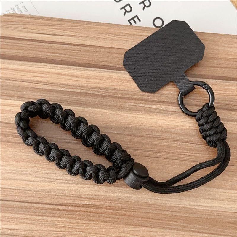 Mobile Phone Lanyard Short Wrist with Adjustable Woven Strap Fashion Outdoor Sports Anti Loss Phone Accessories