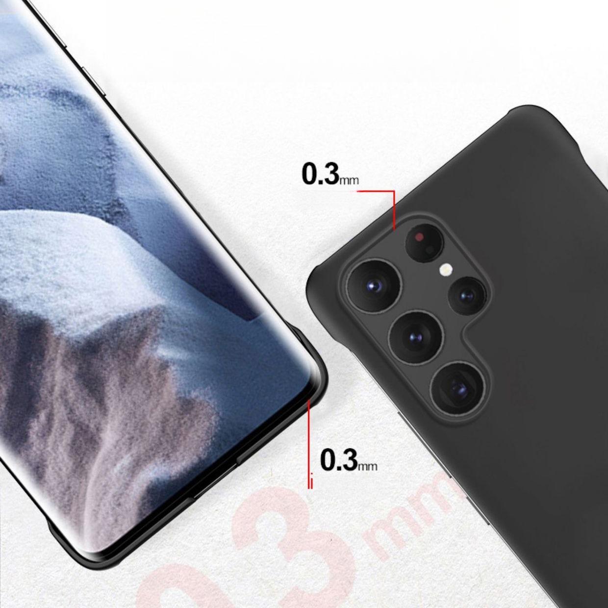 Matte PC Ultra-Thin Light Frameless Phone Case For iPhone 16ProMax 15 14 13 12 11 XR X/XS XSMax Skin Feel Hard Full Cover