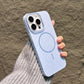 Glitter Thin Ring Magnetic PC Slim Phone Case For iPhone 16ProMax 15 14 13 12 11 Shockproof Hard Full Cover