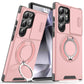 Heavy Duty Rugged Hybrid Armor 2 in 1 Slide Camera Lens Protective Phone Case for Samsung Galaxy S24 S25 Ultra A26 A36 A56