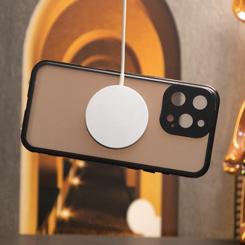 Privacy Tempered Glass Front Acrylic Magnetic Ring Black Cover Double Sided Magnetic Phone Case for Samsung S25Ultra S25 S24 S23 S22 S21 Metal Frame Anti-peep Full Case with Len Protection